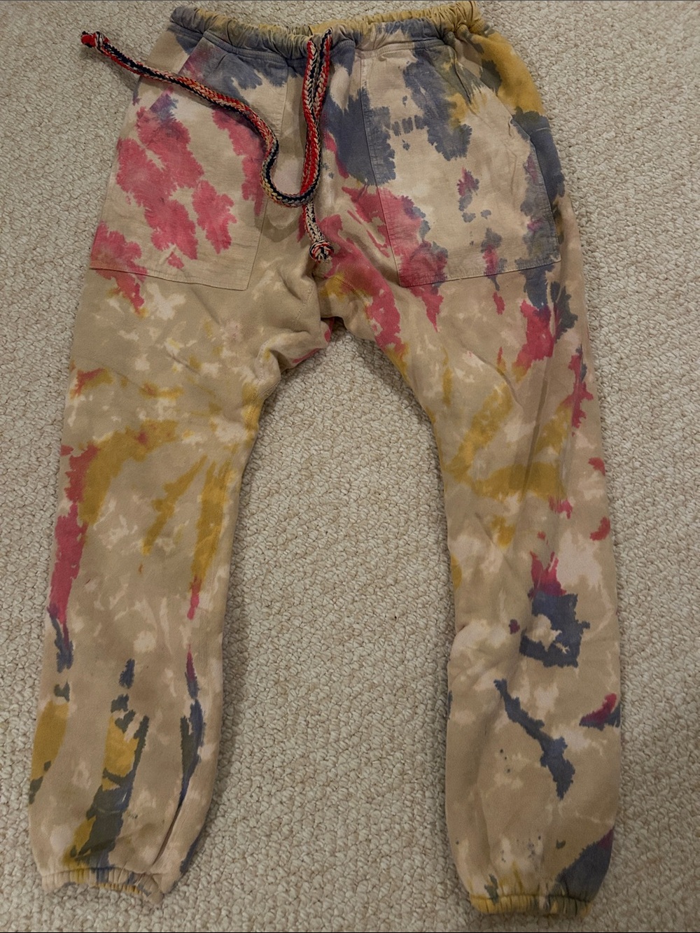 Dr. Collectors Tie-Dye Jogger Pants - Multicolor